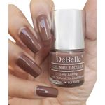 Buy DeBelle Gel Nail Lacquer Glossy Rose Taupe - Dark Rose Mauve (8 ml) - Purplle