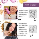 Buy TNW - The Natural Wash Onion Hair Oil and Black Seed Hair Serum for Strong, Frizz-free Hair (All Natural, Paraben-free) - Purplle