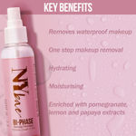 Buy NY Bae Bi-Phase Makeup Remover- Micellar Water + Oil | Removes Waterproof Makeup | Hydrating | Moisturising (110 ml) - Purplle