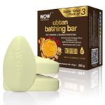 Buy WOW Skin Science Brightening Ubtan Bath Soap Bar - All Skin Type - Anti-tanning With 5.5 Ph - No Artificial Color, Parabens, Mineral Oil - 75 g - Purplle