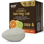 Buy WOW Skin Science Vitamin C Bathing Bar for Skin Brightening, Age Spots And Hyperpigmentation - 225 gm - Purplle