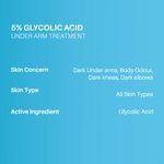 Buy DermDoc by Purplle 5% Glycolic Acid Under Arm Treatment (100 ml) | darkened underarms, lightening spray | body odour, dark elbow, dark neck, spray, glycolic acid - Purplle
