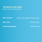 Buy DermDoc by Purplle 2% Salicylic Acid Body Acne Treatment (100ml) | acne treatment | acne | body acne - Purplle