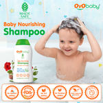Buy OYO BABY® New Born Combo Baby Shampoo for Newborn Babies Badam Tel 100% Pure Sweet Almond oil 200ml each - Purplle