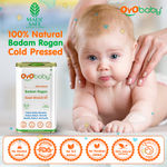 Buy OYO BABY® New Born Combo Baby Shampoo for Newborn Babies Badam Tel 100% Pure Sweet Almond oil 200ml each - Purplle