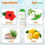 Buy OYO BABY® New Born Combo Baby Shampoo for Newborn Babies Badam Tel 100% Pure Sweet Almond oil 200ml each - Purplle
