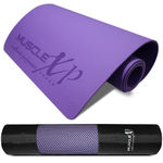 Buy MuscleXP Yoga Mat for Women and Men with Cover Bag, Superior EVA Material, 6mm Extra Thick Exercise mat For Home Exercise, Anti Tear Anti Slip For Home & Gym Use (Purple) - Purplle