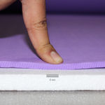 Buy MuscleXP Yoga Mat for Women and Men with Cover Bag, Superior EVA Material, 6mm Extra Thick Exercise mat For Home Exercise, Anti Tear Anti Slip For Home & Gym Use (Purple) - Purplle