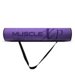 Buy MuscleXP EVA Yoga Mat with Carrying Strap for Gym Workout and Yoga Exercise with 6mm Thickness, Anti-Slip Yoga Mat for Men & Women Fitness (Purple) - Purplle