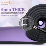 Buy MuscleXP EVA Yoga Mat with Carrying Strap for Gym Workout and Yoga Exercise with 6mm Thickness, Anti-Slip Yoga Mat for Men & Women Fitness (Purple) - Purplle