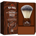 Buy Man Arden Vintage Finish Premium Shaving Brush With Ultra Soft & Absorbent Bristles & Long Handle | Cruelty Free | For A Smooth Shave - Purplle
