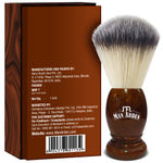 Buy Man Arden Vintage Finish Premium Shaving Brush With Ultra Soft & Absorbent Bristles & Long Handle | Cruelty Free | For A Smooth Shave - Purplle