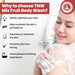 Buy TNW - The Natural Wash Mix Fruit Body Wash for Gentle Cleansing | Body Wash with Goodness of Fruits | Paraben and Sulphate Free Body Wash - Purplle