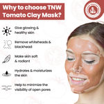 Buy TNW The Natural Wash Tomato Clay Mask for Glowing & Healthy Skin | With Niacinamide & Hyaluronic Acid | Natural & Chemical-Free Clay Mask - 50 gm - Purplle