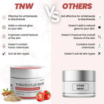 Buy TNW The Natural Wash Tomato Clay Mask for Glowing & Healthy Skin | With Niacinamide & Hyaluronic Acid | Natural & Chemical-Free Clay Mask - 50 gm - Purplle
