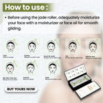 Buy TNW - The Natural Wash Jade Roller for Improving Skin Texture | With 100% Natural Jade Stone | Jade Roller for Healthy Skin - Purplle