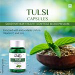 Buy Globus Naturals Tulsi Immunity Booster Capsules Enriched with Antioxidants, Rich in Vitamin C and Zinc 60 Vegetarian Capsules - Purplle