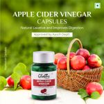 Buy Globus Naturals Apple Cider Vinegar Capsules for Weight Loss,Natural Laxative and Improves Digestion 60 Vegetarian Capsules - Purplle