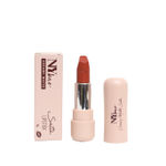 Buy NY Bae Satin Matte Lipstick - Balanced Brown 02 (4.2 g) | Brown | Silky Smooth Texture | High Shine | Weightless | With Vitamin A & E - Purplle