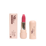 Buy NY Bae Satin Matte Lipstick - Perky Pink 05 (4.2 g) | Pink | Silky Smooth Texture | High Shine | Weightless | With Vitamin A & E - Purplle