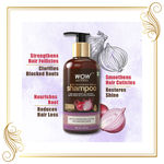 Buy WOW Skin Science Red Onion Black Seed Oil Shampoo & Conditioner Kit BOGO ,600 ml - Purplle
