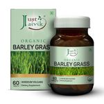 Buy Just Jaivik Organic Barley Grass Tablets 600mg 60 Tablets - Purplle