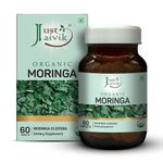 Buy Just Jaivik Organic Moringa Tablets 600mg 60 Tablets - Purplle
