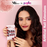 Buy NY Bae Nail It Nail Extensions With Adhesive - Ombre 03 | 24 Nails Set | Easy Application | Long lasting | Comfortable Wear - Purplle