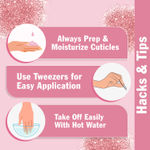 Buy NY Bae Nail It Nail Extensions With Adhesive - Ombre 03 | 24 Nails Set | Easy Application | Long lasting | Comfortable Wear - Purplle