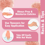 Buy NY Bae Nail It Nail Extensions With Adhesive - Floral Fever 05 | 24 Nails Set | Easy Application | Long lasting | Comfortable Wear - Purplle