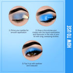 Buy NY Bae Eye Love Liquid Eyeshadow - Blue Sapphire 06 (2.2 ml) | Shimmer Finish | Highly Pigmented | Long lasting | Lightweight - Purplle