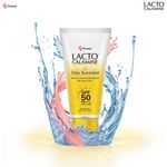 Buy Lacto Calamine Daily Sunshield Matte Look Sunscreen SPF 50 PA +++, 50 gm - Purplle