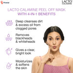 Buy Lacto Calamine Peel Off Mask with Activated Charcoal and Vitamin E deep pore cleansing – No Parabens No Sulphates (60 gm) - Purplle
