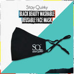 Buy Stay Quirky Black Beauty Washable Reusable Face Mask 1 Pc - Purplle