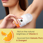 Buy Good Vibes Vitamin C Glow Deo Roll On | With Orange & Kakadu Plum | No Parabens, No Sulphates No Silicones, No Pthalate, No Alcohol (50 ml) - Purplle