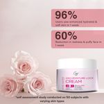 Buy CGG Cosmetics Rose Water 24h Moisture Lock Cream 3 in 1 Hydration, Moisturizes and Soothes Dry Skin for All Skin Types – 150gm - Purplle