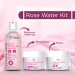 Buy CGG Cosmetics Rose Water 24h Moisture Lock Cream 3 in 1 Hydration, Moisturizes and Soothes Dry Skin for All Skin Types – 150gm - Purplle