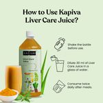 Buy Kapiva Liver Care Juice 1L| With 5 Ayurvedic Herbs to Benefit Liver Health - Purplle