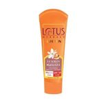 Buy Lotus Herbals Safe Sun Uv Screen Mattegel Ultra Soothing Sunscreen | PA+++ | SPF 50 | Matte Look | Oil Control | For Normal to Oily Skin | 30g - Purplle