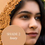 Buy Just Herbs Compact Powder Mattifying & Hydrating With SPF 15 + For All Skin Types Talc & Fragrance Free - 02 Ivory - Purplle