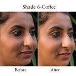 Buy Just Herbs Compact Powder Mattifying & Hydrating With SPF 15 + For All Skin Types Talc & Fragrance Free - 05 Copper - Purplle