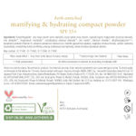 Buy Just Herbs Compact Powder Mattifying & Hydrating With SPF 15 + For All Skin Types Talc & Fragrance Free - 06 Coffee - Purplle