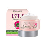 Buy Lotus Organics+ Precious Brightening Cream | For Dark Spots, Blemishes & Pigmentation | SPF 20 Moisturiser | 50g - Purplle