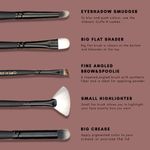 Buy CUFFS N LASHES Makeup Brushes, Set Of 14 - Purplle