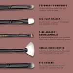 Buy CUFFS N LASHES Makeup Brushes, Set Of 14 - Purplle