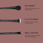 Buy CUFFS N LASHES Face Brush, Set of 7 - Purplle