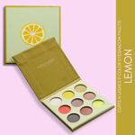 Buy Cuffs N Lashes 9 Color Eyeshadow Palette, Lemon - Purplle