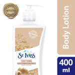 Buy St. Ives International Soothing Oatmeal & Shea Butter Body Lotion | 100% Natural Moisturizers (Imported) | 400 ml - Purplle