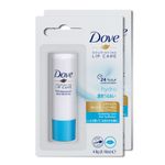 Buy Dove Hydro Nourishing Lip Care | Lip Balm | 24 hours Hydration | Imported | 2*4.8gm (PO2) - Purplle