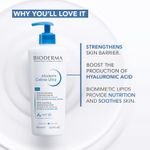 Buy Bioderma Atoderm Creme Ultra-Nourishing - Moisturizer For Normal To Sensitive Dry Skin (With pump), 500ml - Purplle